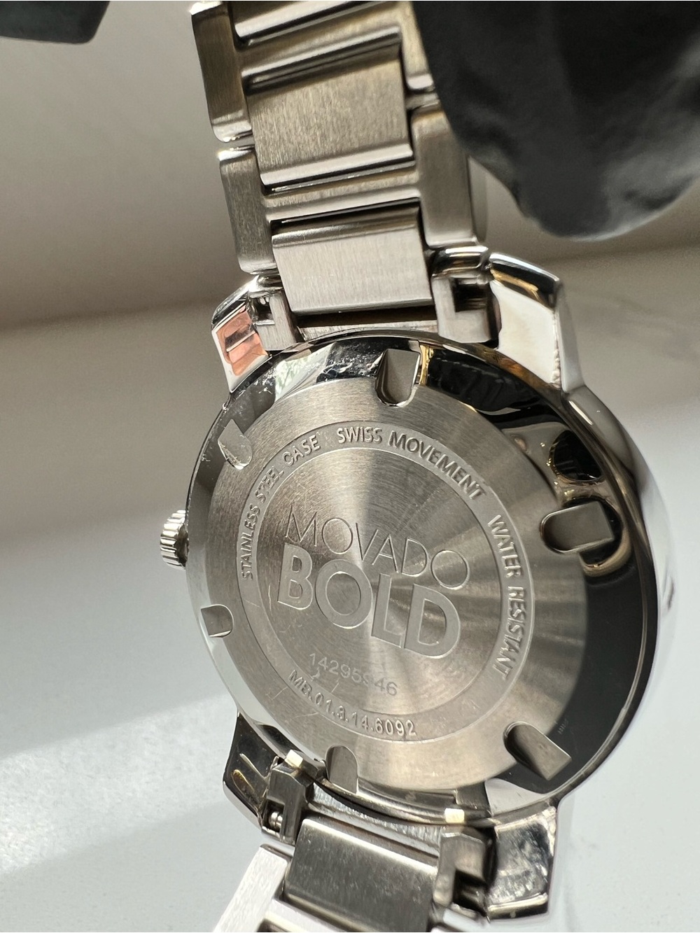 Movado Two-Tone Silver and Gold Museum Dial Watch - Picture 6 of 6